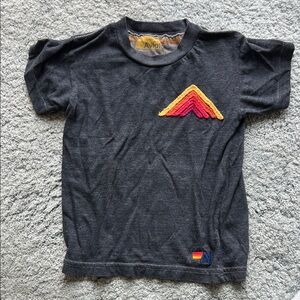 Aviator Nation Kids Tee with Chevron Design